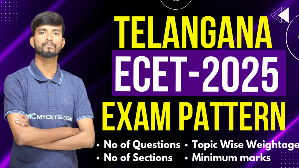 TGECET 2025 Exam Pattern