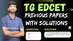 Read more about the article TGEDCET Previous Papers with Solutions