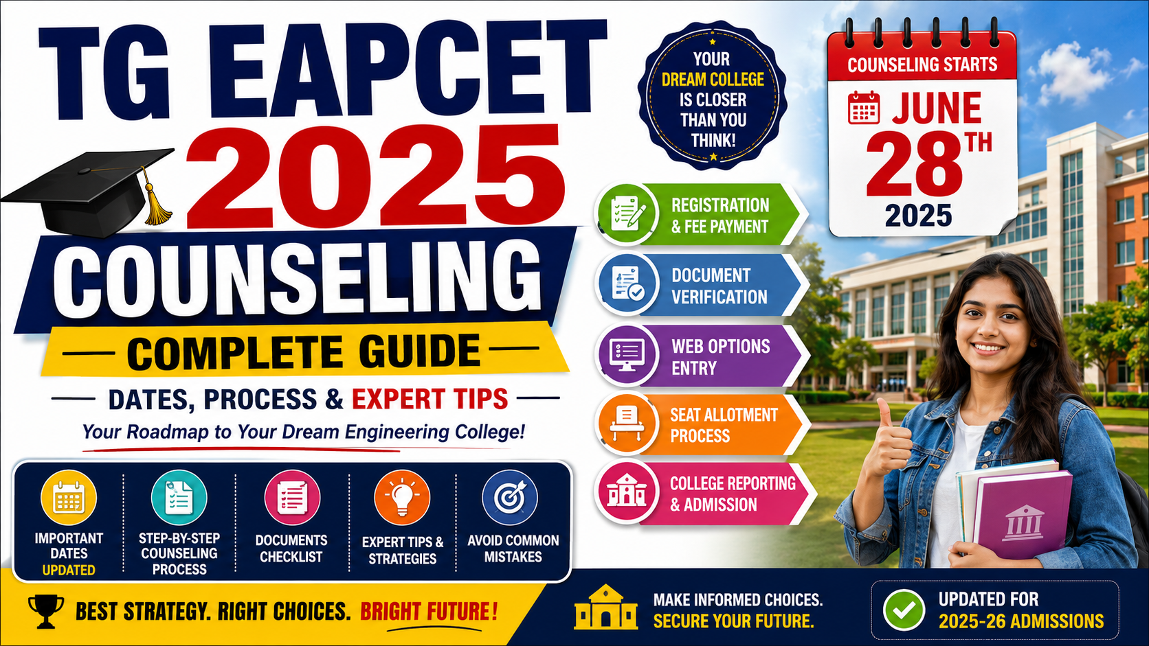 TG EAPCET 2025 Counseling: Your Complete Guide to Securing Your Dream Engineering College
