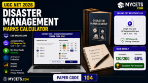 UGC NET Disaster Management Marks Calculator
