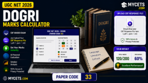 UGC NET Dogri Marks Calculator – Check Score Instantly