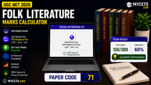 UGC NET Folk Literature Marks Calculator – Check Score Now