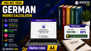 UGC NET German Marks Calculator – Score Instantly