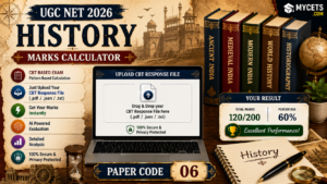 UGC NET History Marks Calculator – Check Score image