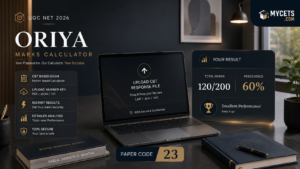 UGC NET Oriya Marks Calculator – Score Instantly