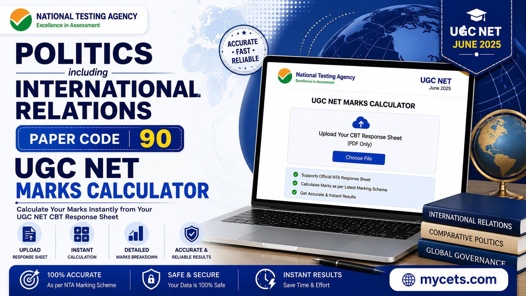 UGC NET Politics & International Studies Calculator