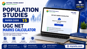 UGC NET Population Studies Marks Calculator