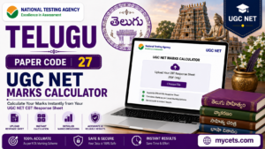 UGC NET Telugu Marks Calculator – Check Score Instantly