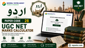 UGC NET Urdu Marks Calculator – Check Score Fast