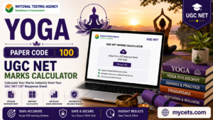 UGC NET Yoga Marks Calculator – Check Score Instantly